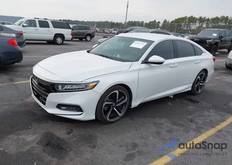 2020 Honda Accord Sport from USA, damaged, VIN 1HGCV1F38LA157894